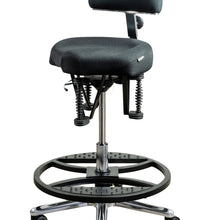 Lade das Bild in den Galerie-Viewer, BIOSWING® BOOGIE Kassenhocker mit Fussring 58cm