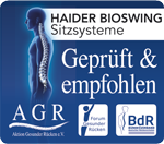 Lade das Bild in den Galerie-Viewer, BIOSWING® BOOGIE Kassenhocker mit Fussring 58cm