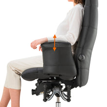 Lade das Bild in den Galerie-Viewer, BIOSWING 780 iQ DETENSOR Echt-Leder mit Nackenstütze
