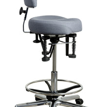 Lade das Bild in den Galerie-Viewer, BIOSWING® BOOGIE Kassenhocker mit Fussring 45cm