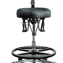 Lade das Bild in den Galerie-Viewer, BIOSWING® BOOGIE Kassenhocker mit Fussring 58cm