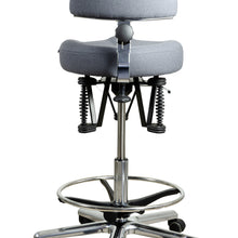 Lade das Bild in den Galerie-Viewer, BIOSWING® BOOGIE Kassenhocker mit Fussring 45cm
