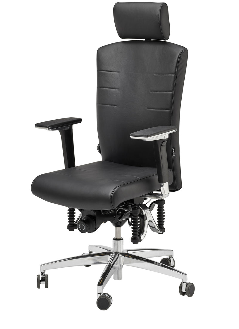 BIOSWING 560 iQ Echt-Leder mit Nackenstütze