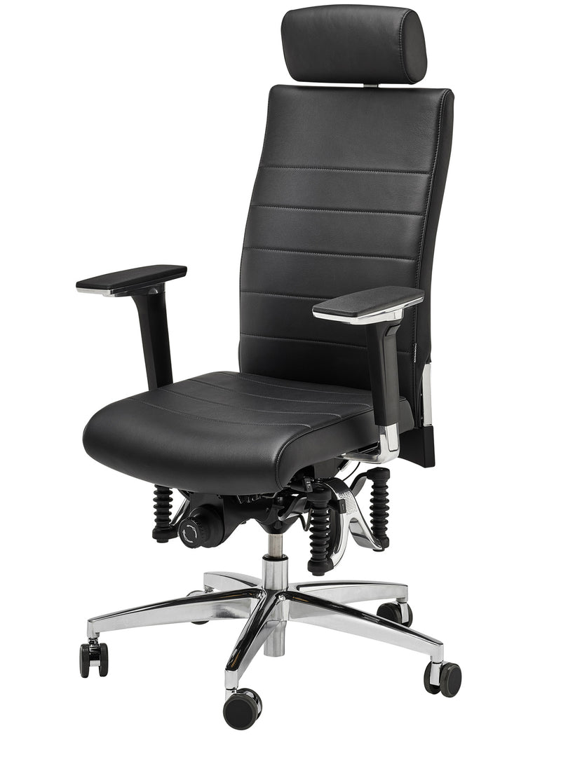 BIOSWING 660 iQ Echt-Leder mit Nackenstütze