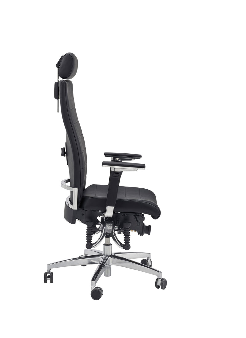 BIOSWING 660 iQ Echt-Leder mit Nackenstütze