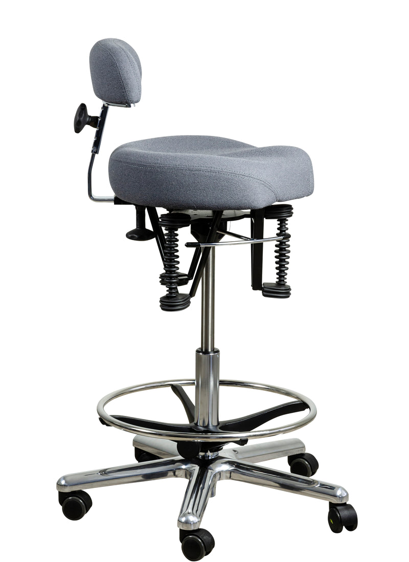 BIOSWING® BOOGIE Kassenhocker mit Fussring 45cm