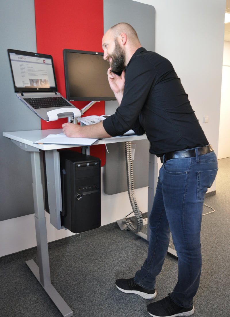 Höhenverstellbarer Tisch elektrisch 120/80 oder 140/80