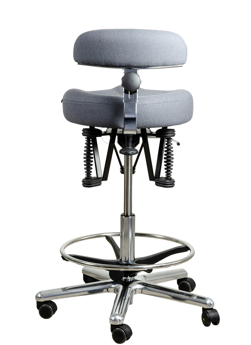 BIOSWING® BOOGIE Kassenhocker mit Fussring 45cm